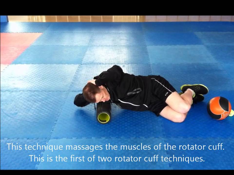 Foam Rolling Techniques for Shoulder Pain YouTube