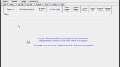 Alterations Feature in COMcheck