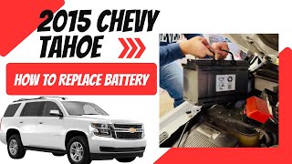 How to Replace the Battery on 2015–2022 Chevy Tahoe, Suburban, Silverado, GMC Yukon | Step-by-Step