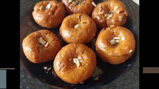 Little bit Crunchy and Juicy Wheat Badusha | Indian Traditional Sweet | No Maida | No Sugar Badusha