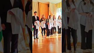 В Чаусской ЦРБ посвятили в профессию молодых специалистов #втоп