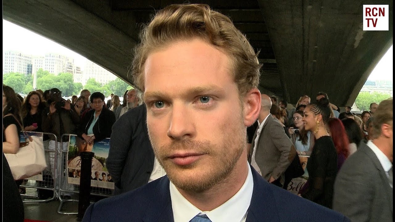 Sam Reid Interview Belle Premiere - YouTube