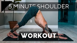 5 Minute Micro Workout for Shoulder Strength and Stability