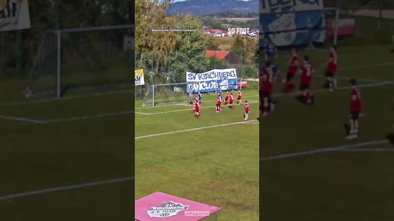 Le coup franc improbable de Nico Scheifele, gardien du SV Kirchberg, au bout du temps additionnel 🤯