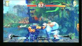 SSF4 GB Matches - VicRattlehead (Guile) vs KCK (Abel)