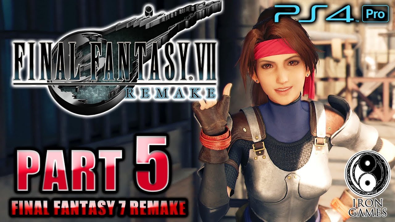 #5【ファイナルファンタジーⅦリメイク/高画質】ジェシーの秘密の依頼、託されるイフリートマテリア【FF7R】