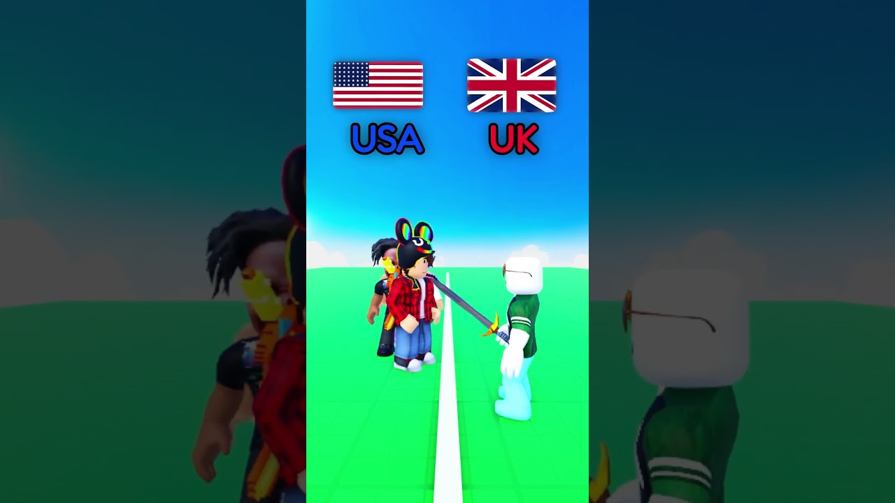 USA vs UK with FRIENDS!