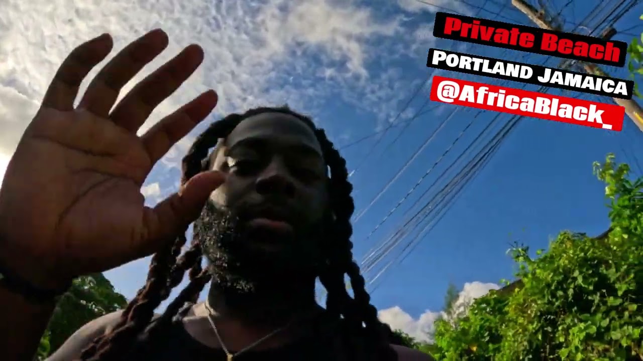 BEAUTIFUL PRIVATE BEACH BEHIND AIRBNB. BOSTON BEACH JAMAICA!🇯🇲(AfricaBlack_)