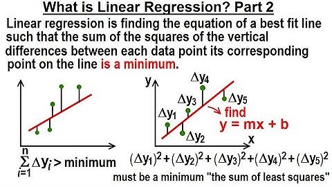 Statistics: Ch 3 Bivariate Data (16 of 25) What is Linear Regression? Part 2