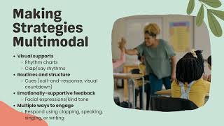 Integrating Multimodal Strategies in Music Education