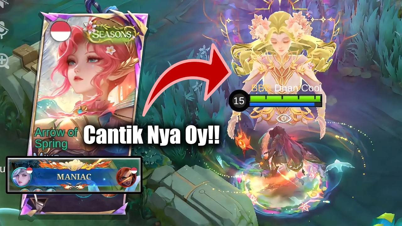Cantik nya seperti mimi peri tetapi tetap ganas :3
