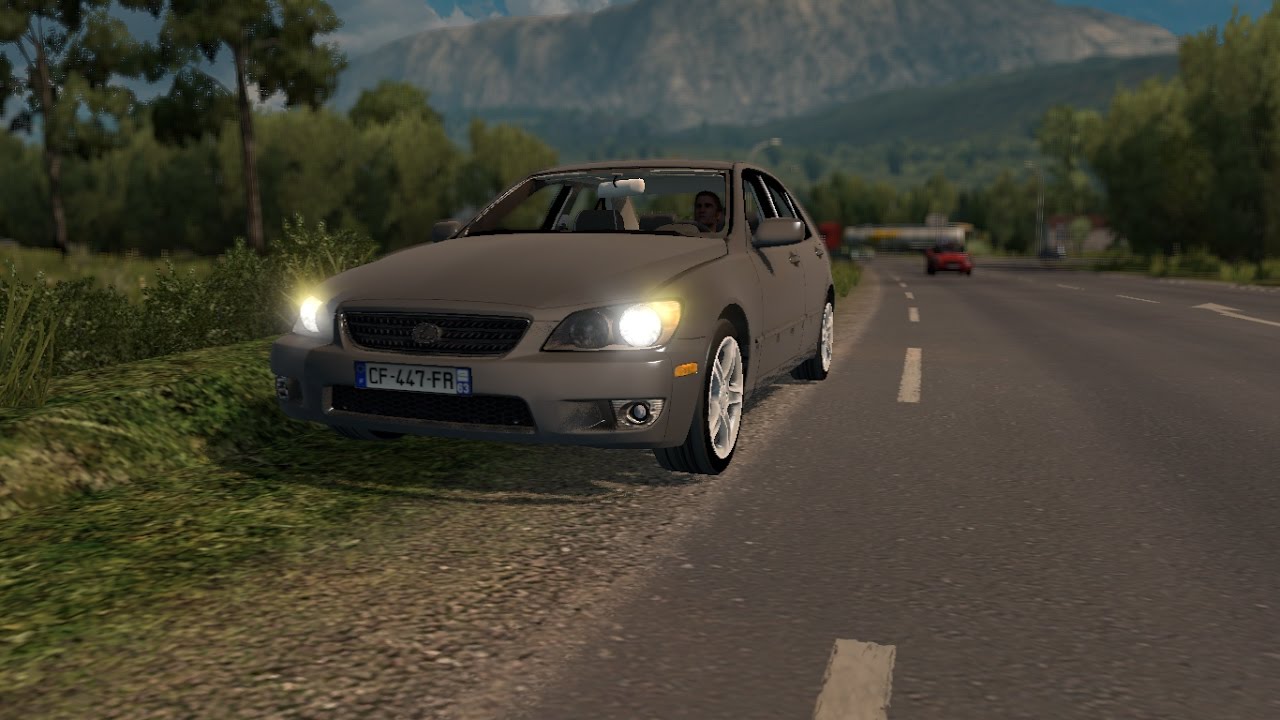 trucks skate Euro Truck Simlator 2 | Mods | Lexus IS300 [1.26]