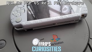 PS1 On PSP Real PS1 Hardware - Affro's Curiosities - YouTube