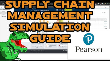 Pearson Supply Chain Simulation 100% real time  walkthrough #Munson&Witt #AJManufacturing