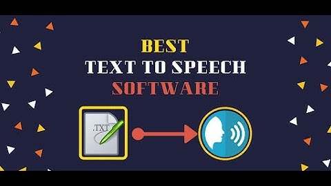 How to make Speaking Software in Notepad | Text to Speech |