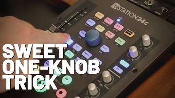 One-Knob Trick with ioStation and Faderport