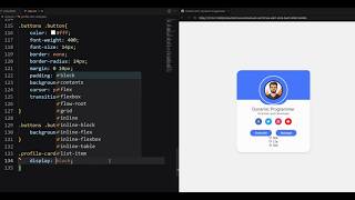 How to Make Responsive Profile Card in HTML & CSS