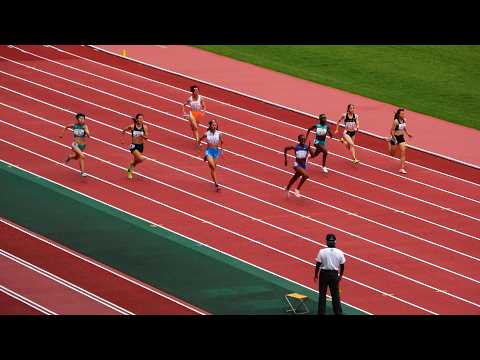 大会新！2026南関東高校陸上 女子200m決勝（2026.6.14） - YouTube