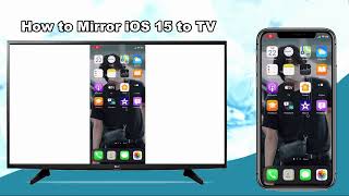 How to Mirror iOS 15 to TV | iPhone Screen Mirroring screenshot 3
