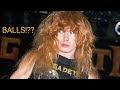 Dave Mustaine Gripping Balls Technique Exercise ( watch until the end ) meme