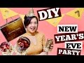 REPURPOSE 7: DIY NEW YEAR&#39;S EVE PARTY ACCESSORIES/Quick &amp; Easy DIY&#39;s/Last Minute Ideas/HAPPY 2017!