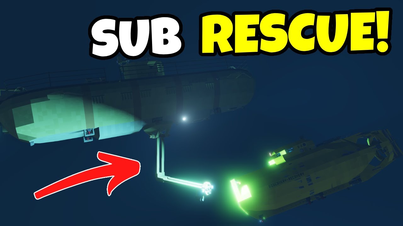 INSANE Submarine Repair Mission In Stormworks!