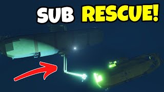 INSANE Submarine Repair Mission In Stormworks!