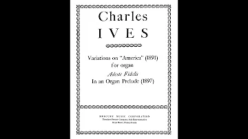 Charles Ives: Variations on „America“ - Hans Uwe Hielscher an der Orgel der Marktkirche Wiesbaden