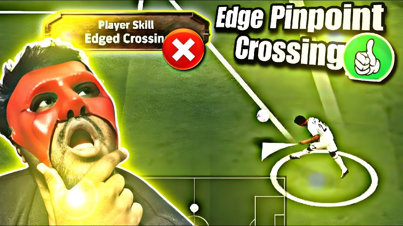 Edge Pinpoint Crossing 😈🤯 Update ☠️🔥 New eFootball 🎮 .
