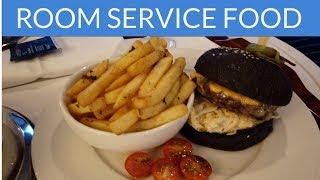 Room Service Food at the Hyatt Regency Hotel Sydney