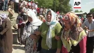 Funerals for victims of Turkey wedding attack