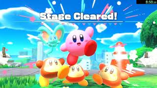 First Playthrough Race - Kirby and the Forgotten Land vs Calybzo 4:43:20 - Longplay Full Game