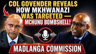 Govender’s shock claim: Mchunu wanted Gen. Mkhwanazi under the bus! | Madlanga Commission 