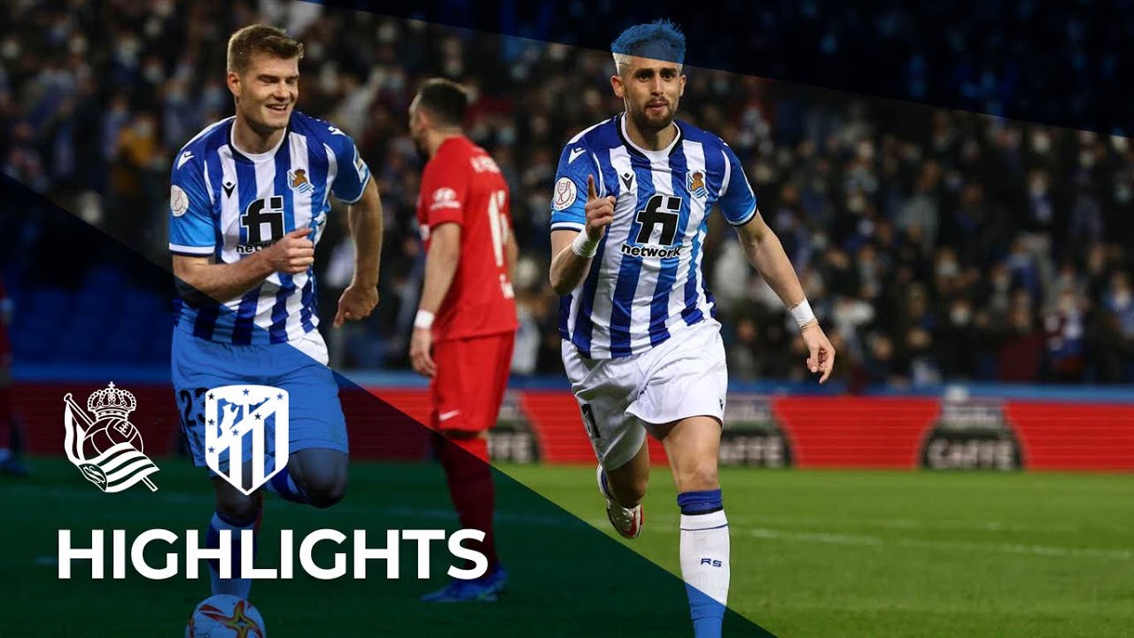 HIGHLIGHTS | Real Sociedad de Fútbol 2-0 Club Atlético de Madrid | Copa del Rey | Octavos de final