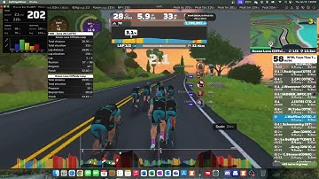 Zwift - WTRL TTT CTD #300 - Ocean Lava Cliffside Loop