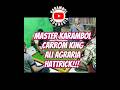 hattrick fantastis master karambol carrom king Ali Agraria #hattrick #carromking #master #shorts