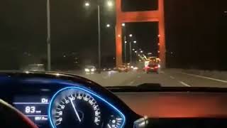 Gece Arapa Snap Istanbul Boğazi Yaktilar Yüreğimden