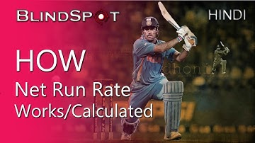 How Net Run Rate Calculated In 2 Minutes | HINDI |नेट रन रेट कैसे मापा जाता है