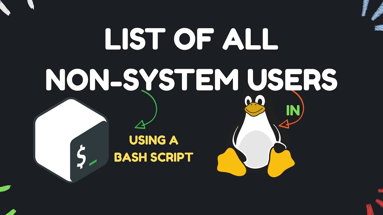 Regular Linux How To Find List Of All Regular Users In Linux | /etc/login.defs File ...