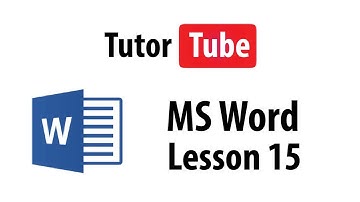 MS Word Tutorial - Lesson 15 - Text Effects