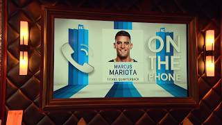 Titans QB Marcus Mariota on How He Has Changed as a Player | The  Rich Eisen Show | 11/22/17
