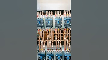 Busbar connection with MCCB #busbar #mccb #viralvideo #viralshorts #trending #puspa #electrical