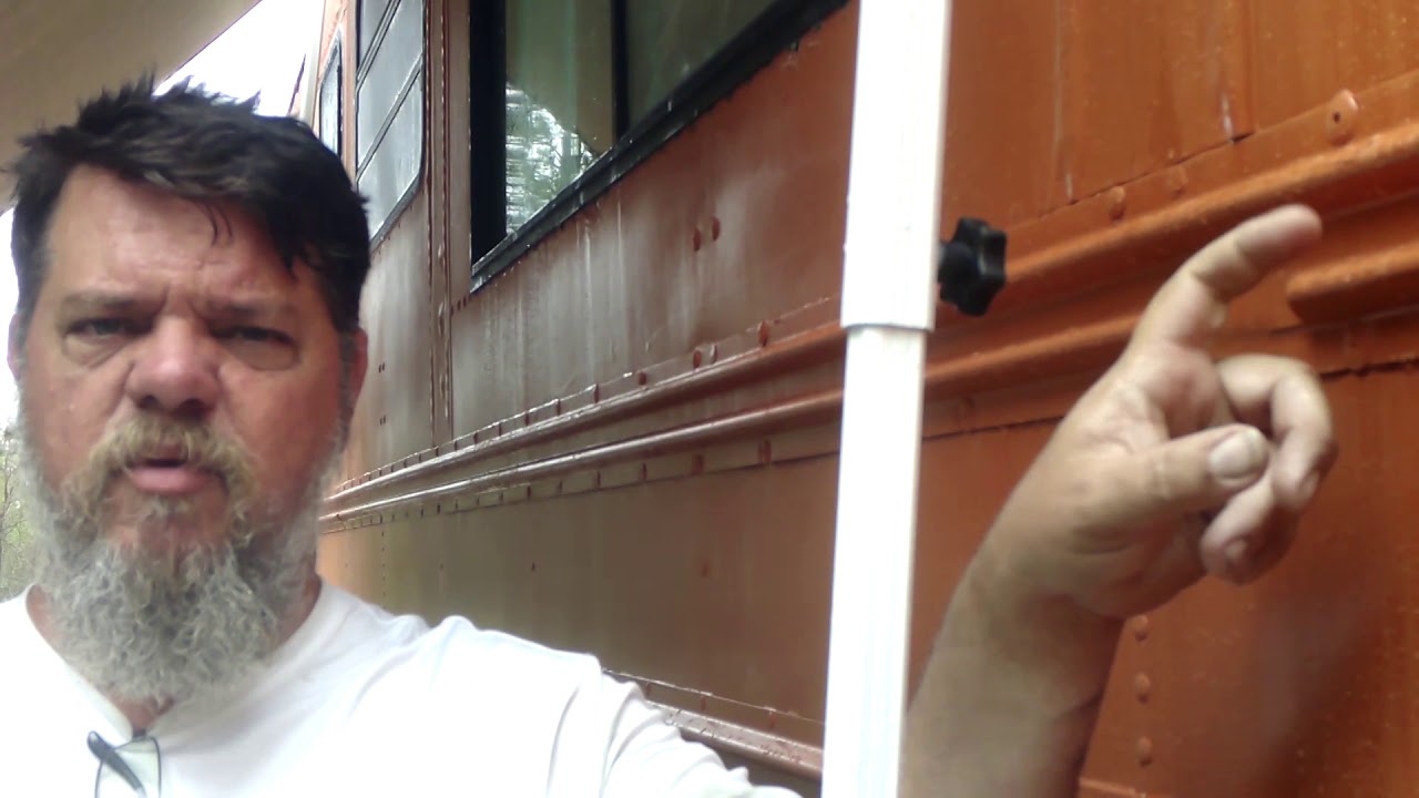 Bus Conversion Vlog #66 installing Expawlorer pet window - YouTube