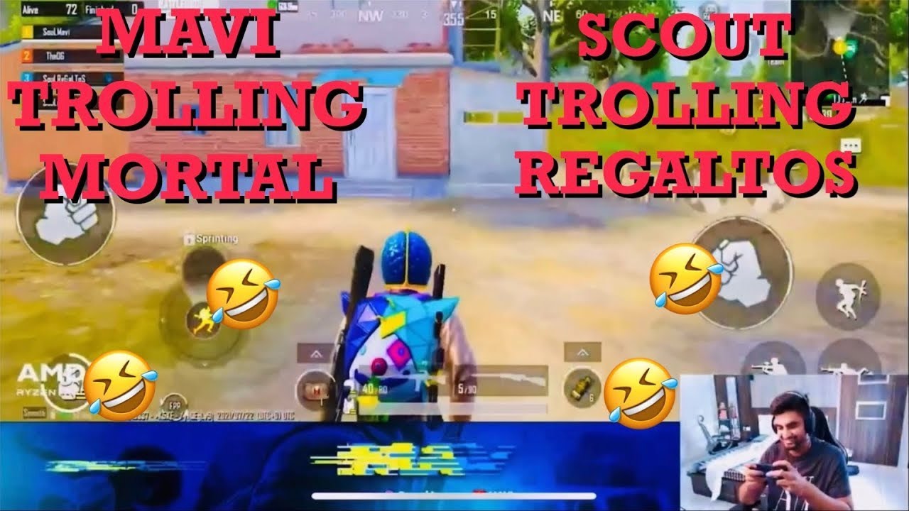 Mavi trolling Mortal | Scout trolling Regaltos 😂😂