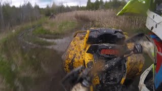 Making a mud hole in only 2 minutes!!!