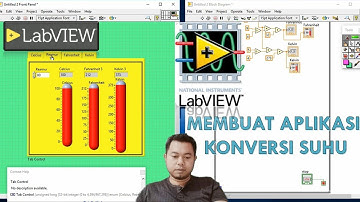 Membuat Aplikasi Konversi Suhu Dengan Labview (dasar)