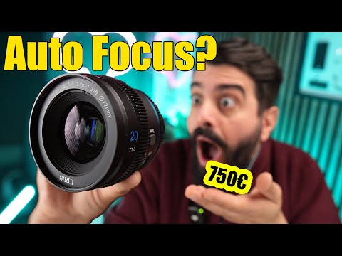 Ο ΦΘΗΝΟΤΕΡΟΣ anamorphic AUTOFOCUS φακός; SIRUI 20mm Review