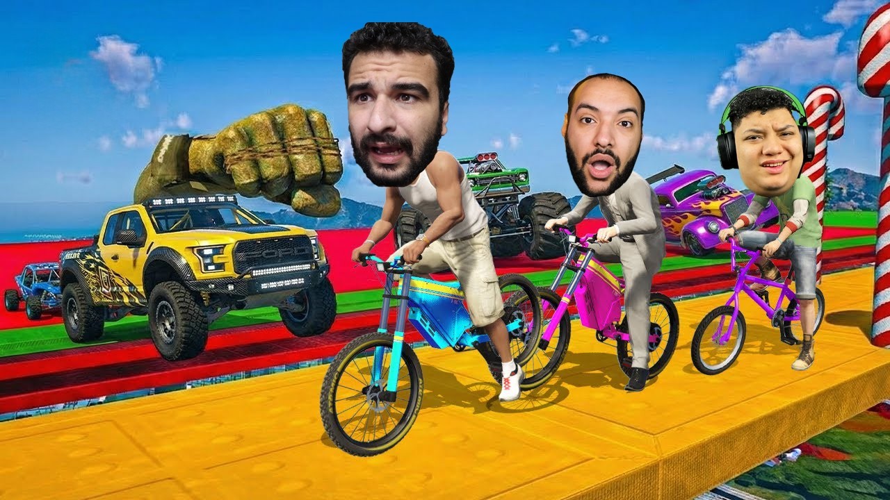 ماب الباركور دي هتخسرني ستورم وفتحي | GTA 5