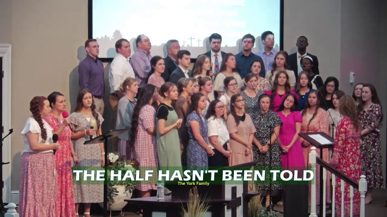 The Half Hasn't Been Told (Evening Light Tabernacle) The Half Hasn't Been Told (Evening Light Tabernacle)