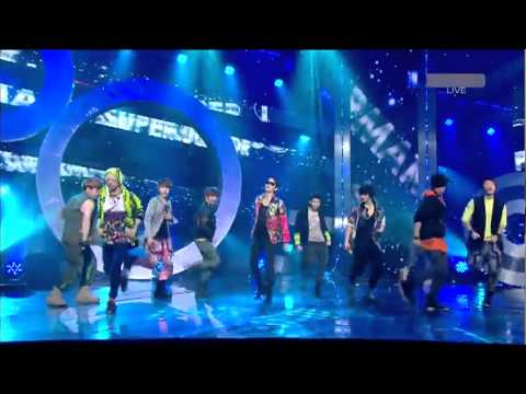 [110806] Super Junior - Super Man _ ComeBack Stage